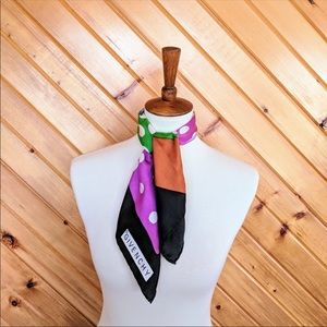 FLASH SALE! GIVENCHY Colorful Vintage Square Scarf